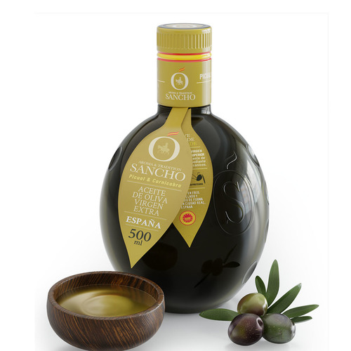 Aceite de Oliva Virgen Extra DOP variedad Picual y Cornicabra Cristal