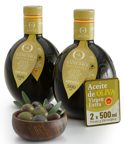 Extra Virgin Olive Oil DOP Campo de Montiel, Picual & Cornicabra Olive Variety