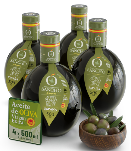 Aceite de oliva Virgen Extra DOP variedad Arbequina Cristal