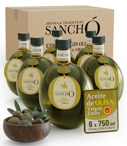 Aceite de oliva Virgen Extra DOP variedad Picual&Cornicabra PET