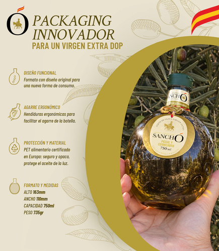 Aceite de oliva Virgen Extra DOP variedad Picual&Cornicabra PET
