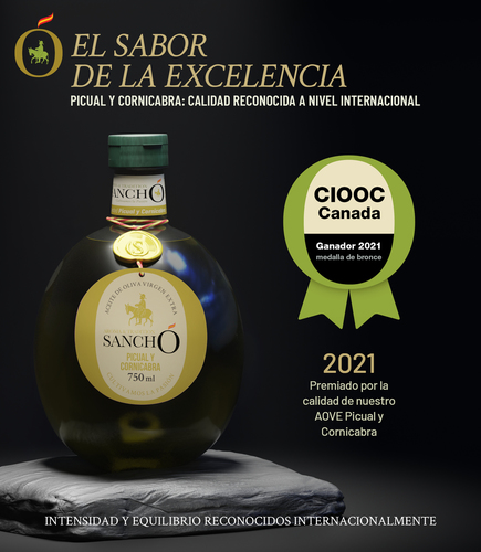 Aceite de oliva Virgen Extra DOP variedad Picual&Cornicabra PET