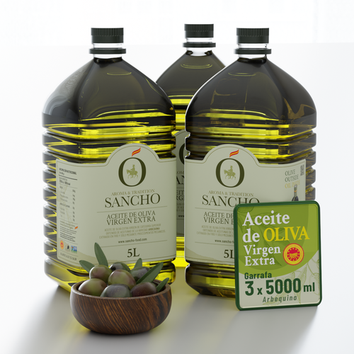 Aceite de oliva Virgen Extra DOP variedad Arbequina PET