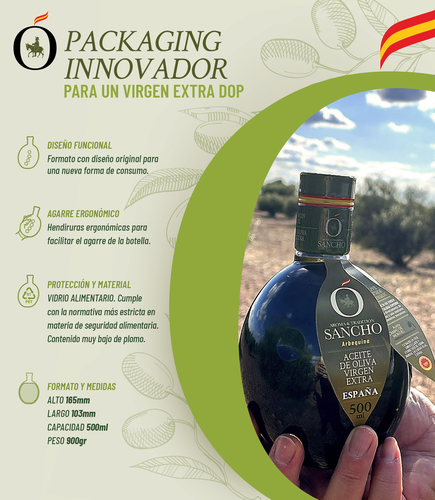 Aceite de oliva Virgen Extra DOP variedad Arbequina PET