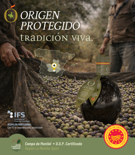 Aceite de oliva Virgen Extra DOP variedad Arbequina Mario Sandoval Cristal