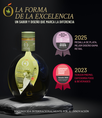 Surtido Gourmet Aceite de Oliva Virgen Extra Arbequina y Vinagre Reserva - Pack 2 x 500 ml - Botella de Vidrio
